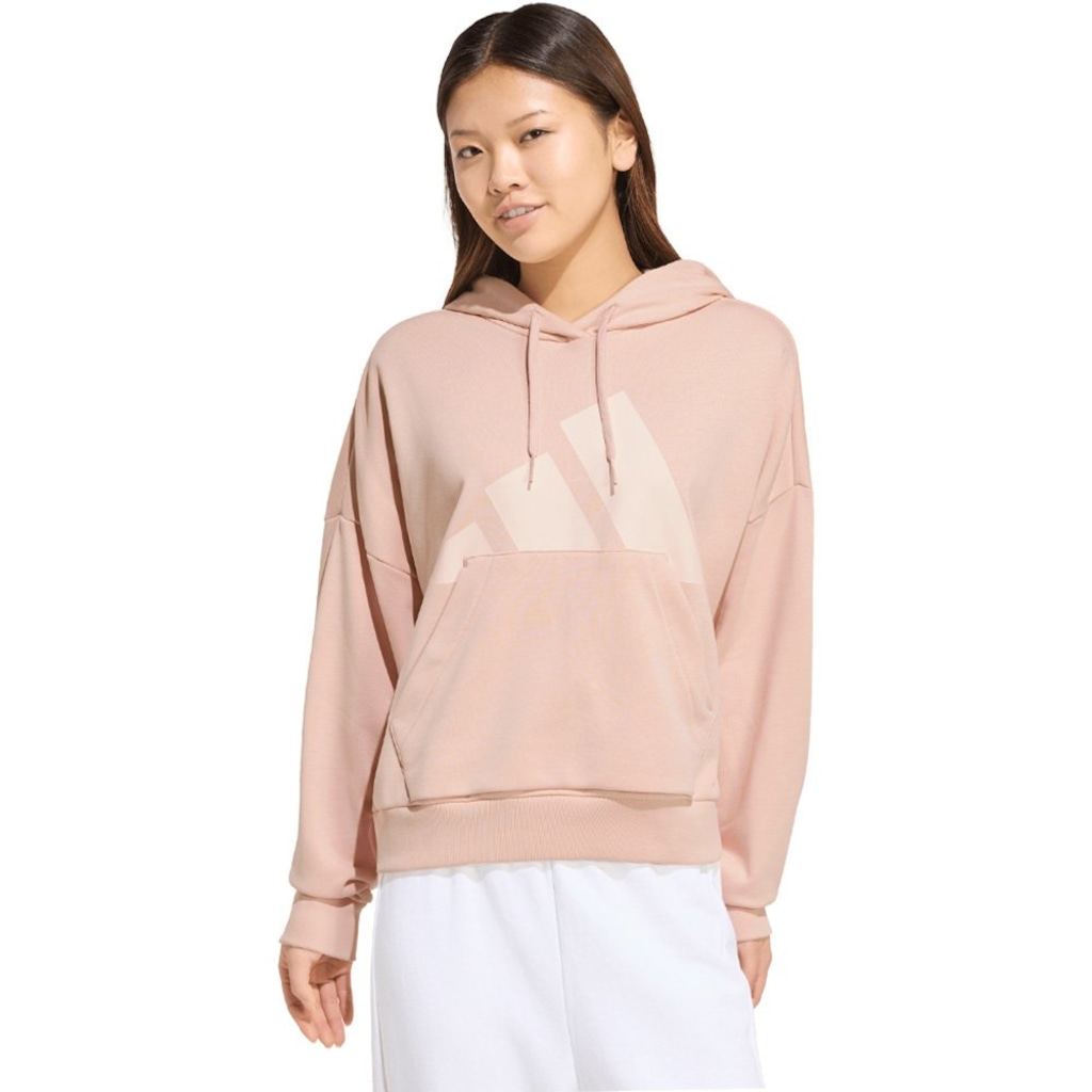 Blusão de Moletom adidas Big Logo com Capuz - Feminino
