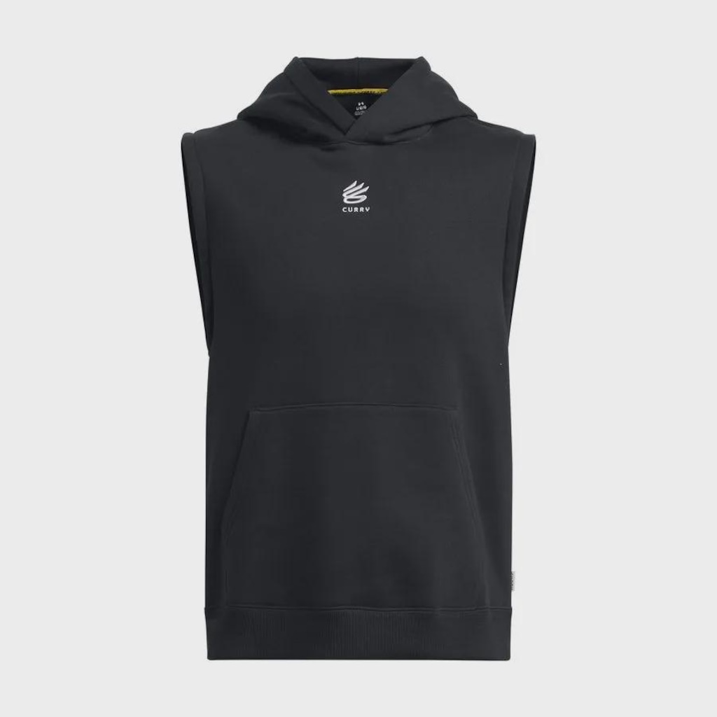 Imagem 4 do produto Blusão Regata de Moletom de Basquete Under Armour Curry Splash SLVS Hoodie - Masculino