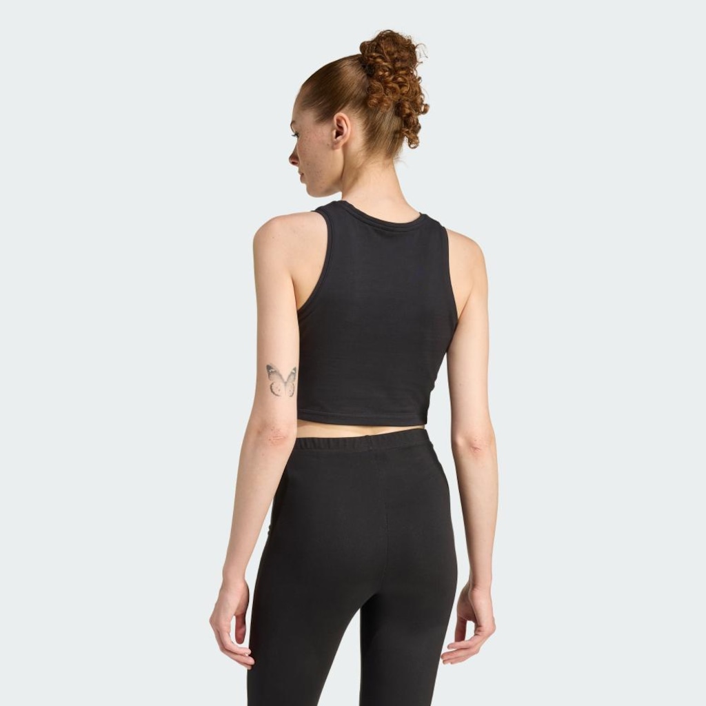 Imagem 3 do produto Camiseta REGATA ACOLCHOADA ESSENTIALS TRÊS LISTRAS Adidas Feminina