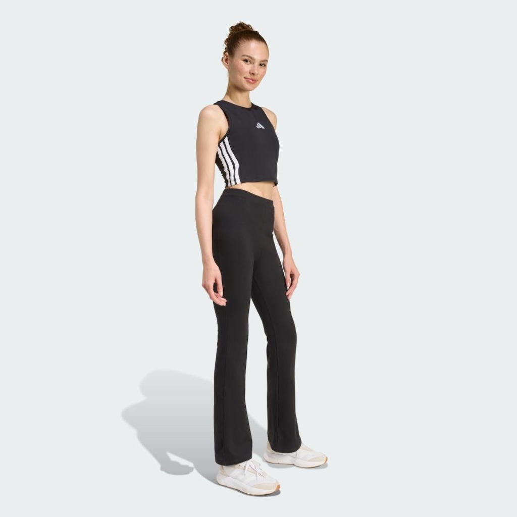 Imagem 4 do produto Camiseta REGATA ACOLCHOADA ESSENTIALS TRÊS LISTRAS Adidas Feminina