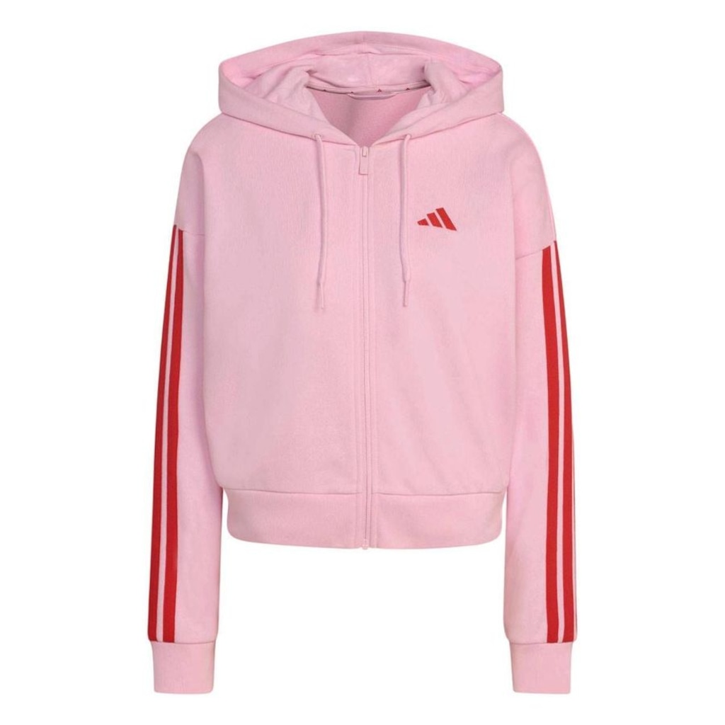 Imagem 3 do produto Jaqueta Adidas 3 Stripes com Capuz Feminina