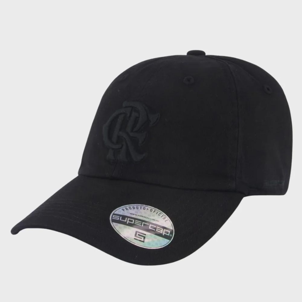 Boné do Flamengo Adulto Supercap Zico 6 Gomos Bordado