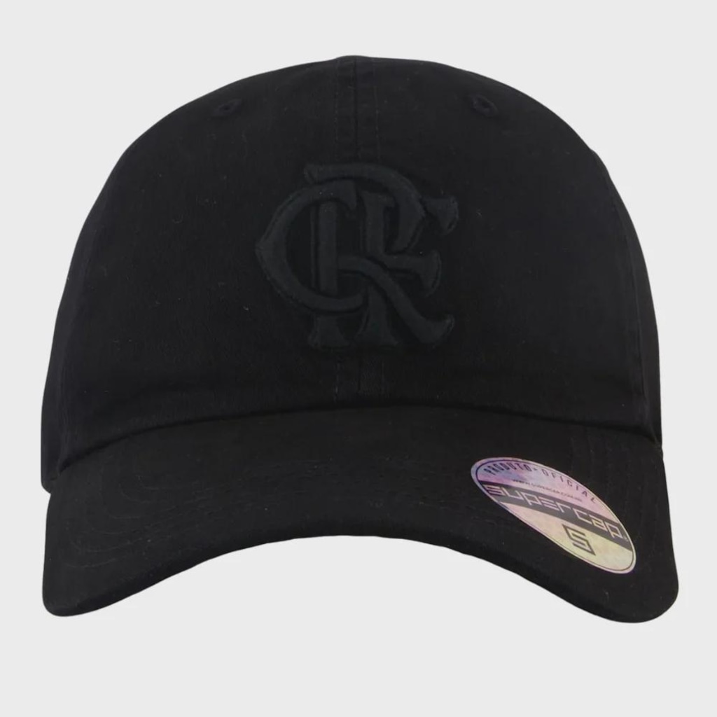 Imagem 2 do produto Boné do Flamengo Adulto Supercap Zico 6 Gomos Bordado