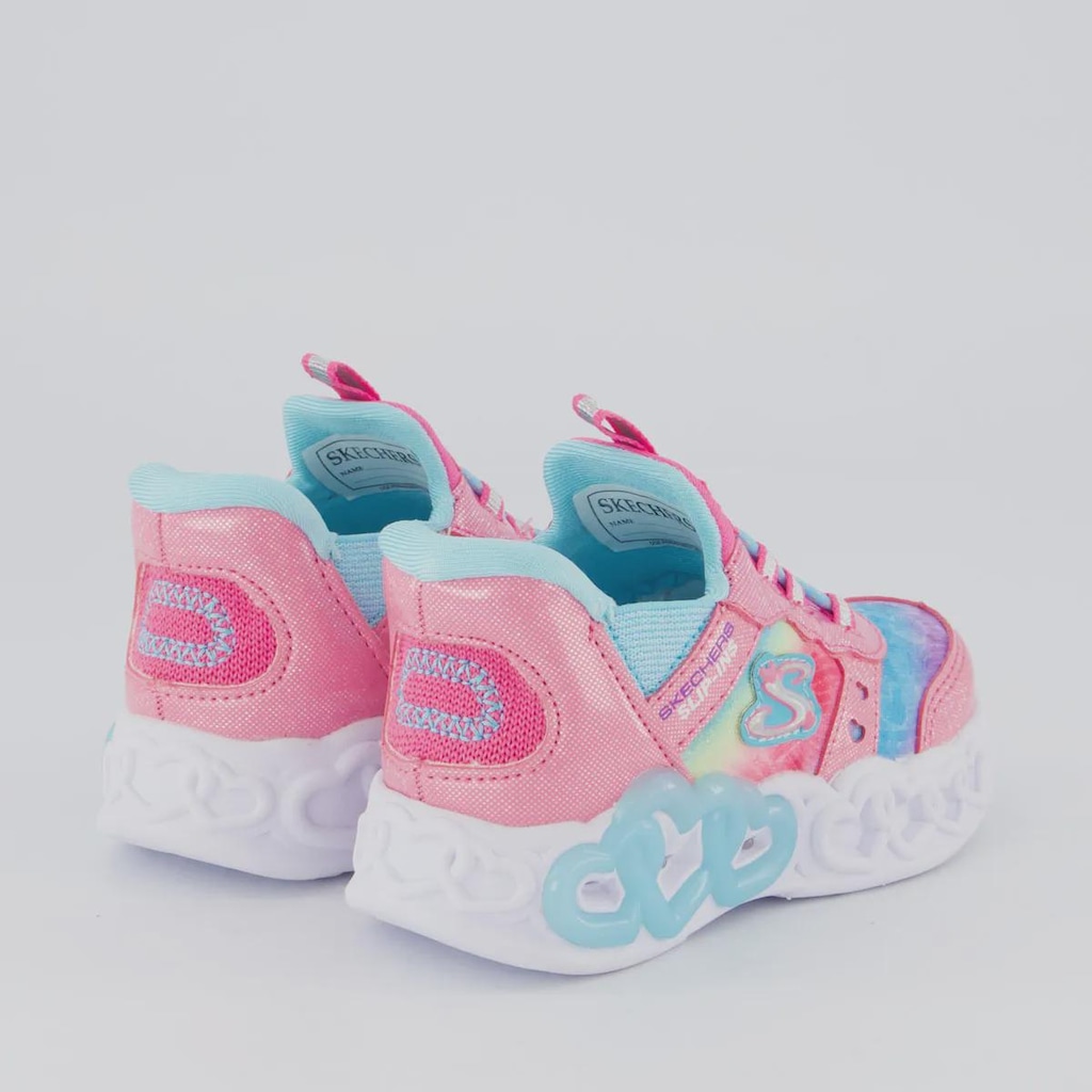 Imagem 3 do produto Tênis Infantil Infinite Hearts Light Skechers