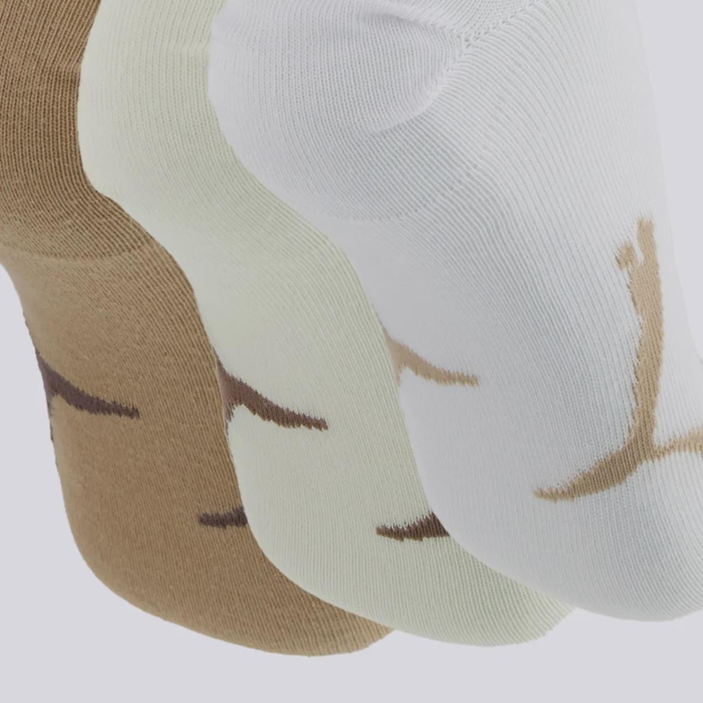 Imagem 4 do produto Kit Meia Puma Sapatilha 3 Pares Masculino