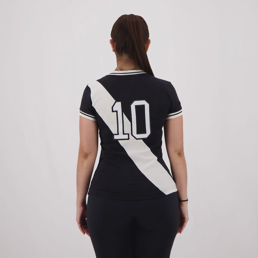 Imagem 3 do produto Camisa Ponte Preta Retrô II 1977 FutFanatics Feminina