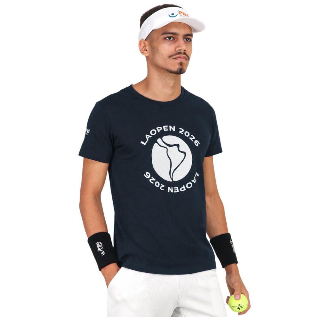 Camiseta Pró Spin La Open Globo - Masculina