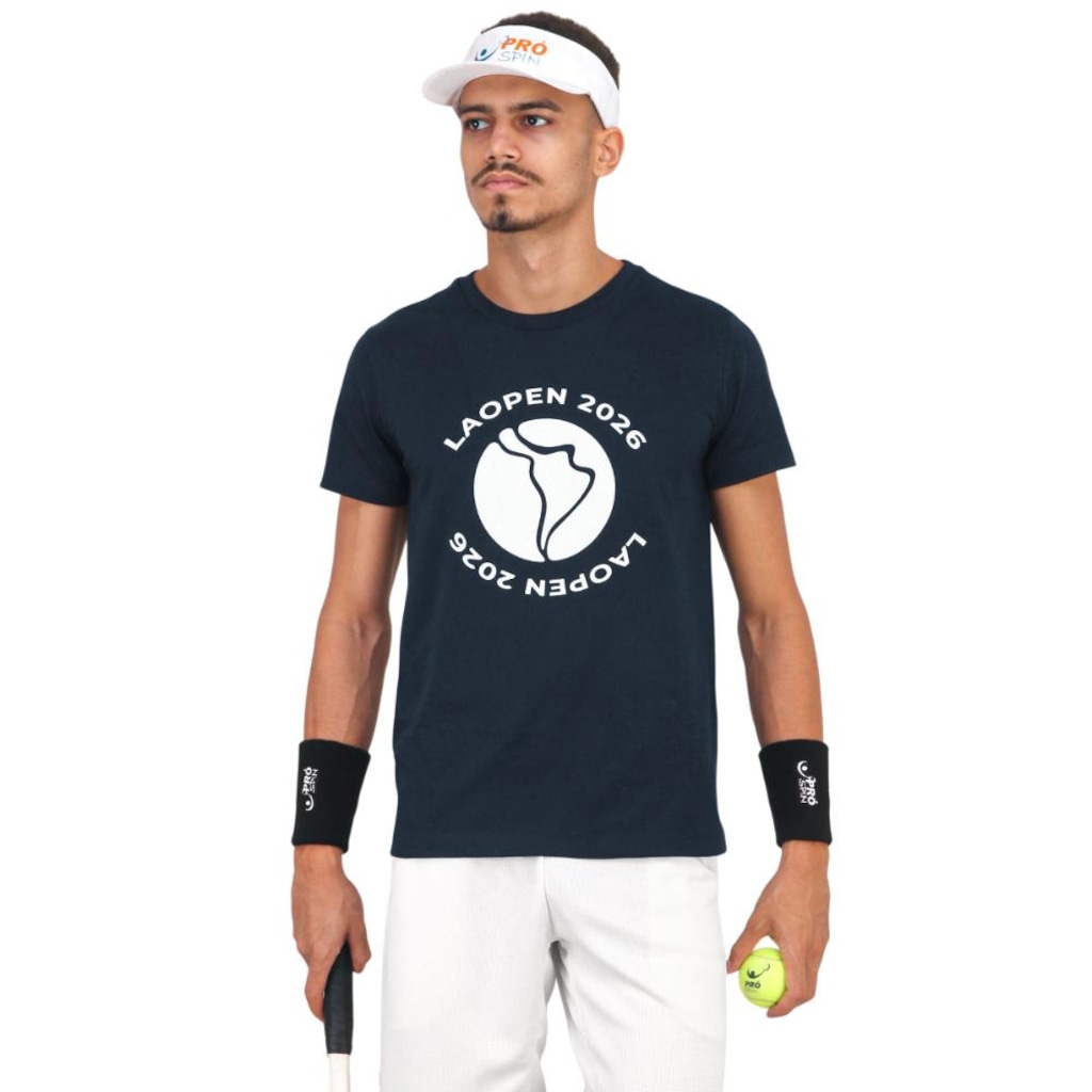 Imagem 2 do produto Camiseta Pró Spin La Open Globo - Masculina