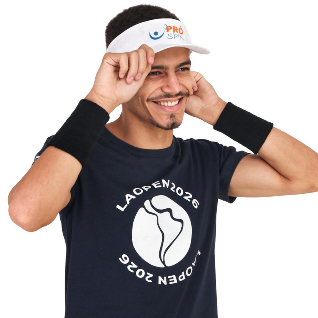 Imagem 3 do produto Camiseta Pró Spin La Open Globo - Masculina