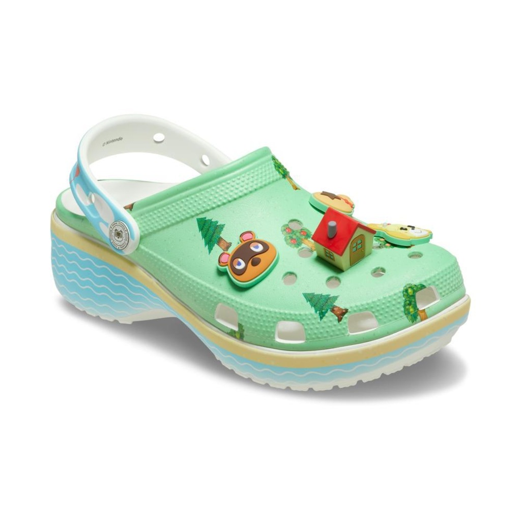 Imagem 2 do produto Sandália Crocs Animal Crossing Platform Clog Multi - Unissex