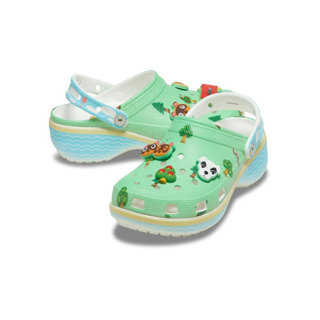 Imagem 4 do produto Sandália Crocs Animal Crossing Platform Clog Multi - Unissex