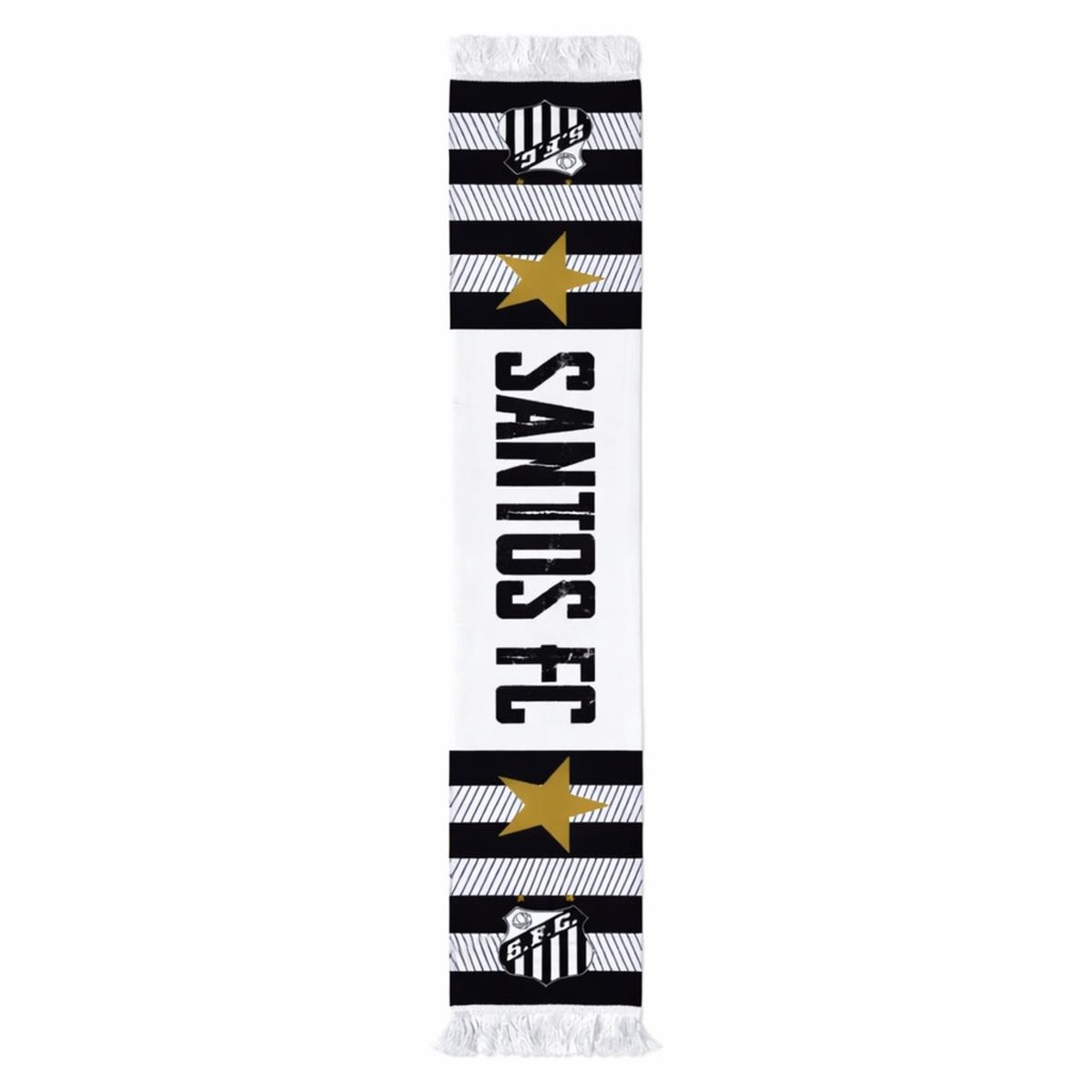 Cachecol do Santos Estrela Oficial BC Sartori
