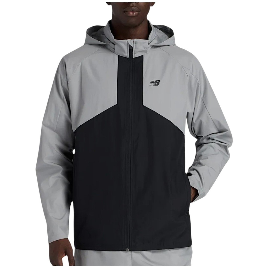 Jaqueta com Capuz New Balance Active Woven - Masculina