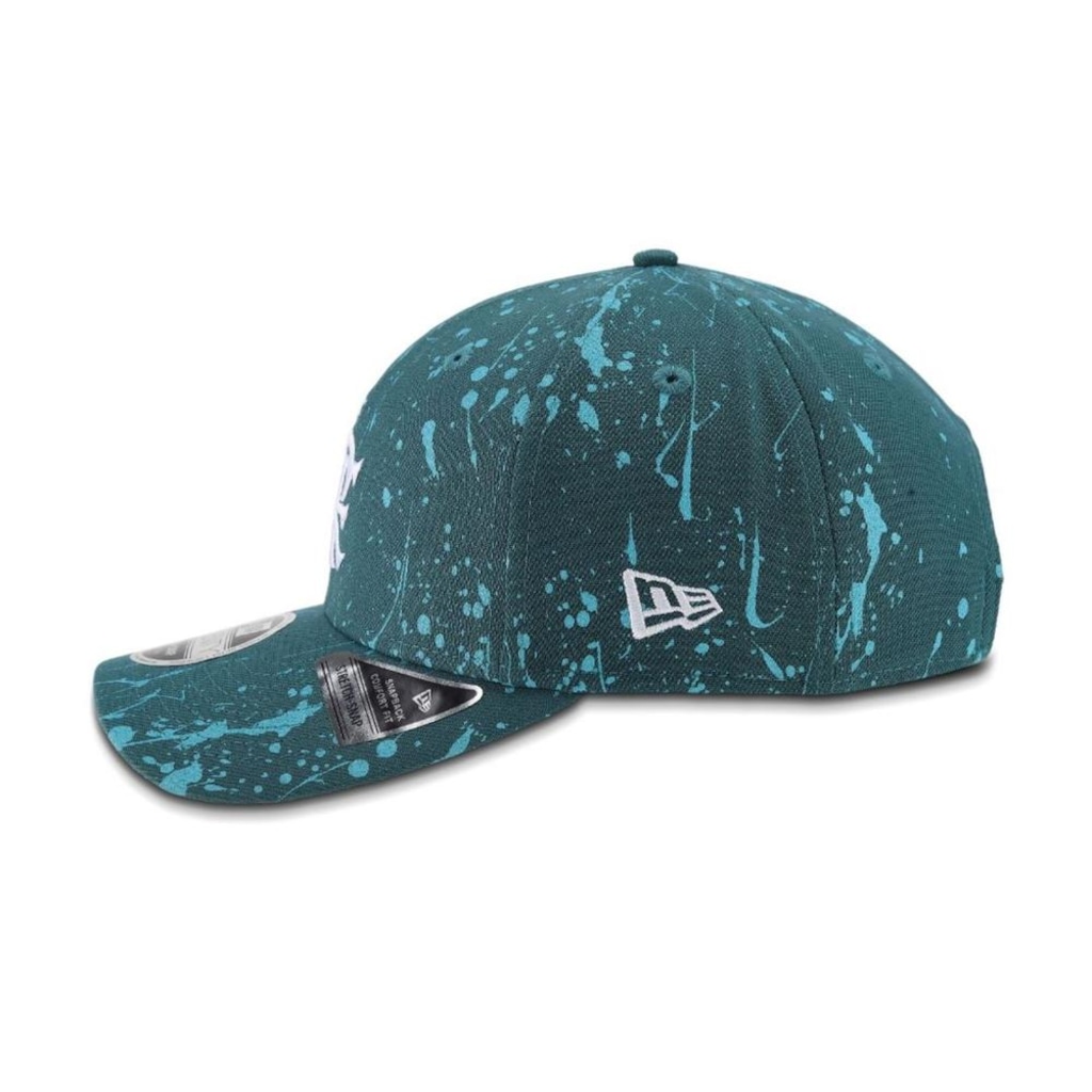 Imagem 3 do produto Boné Unissex do Flamengo New Era 9SEVENTY STRETCH SNAP Paint Aba Curva