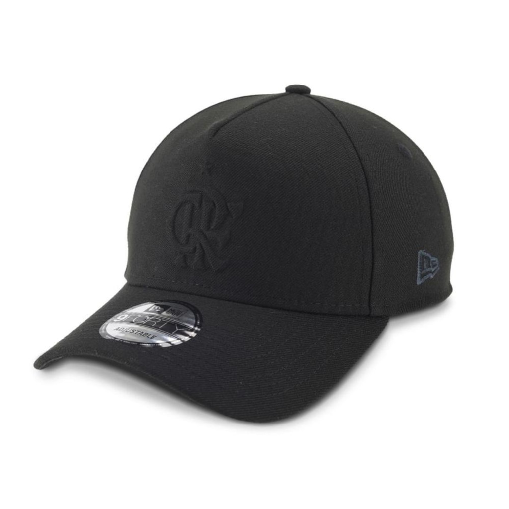 Boné Unissex do Flamengo New Era 9FORTY A-FRAME SNAPBACK Aba Curva