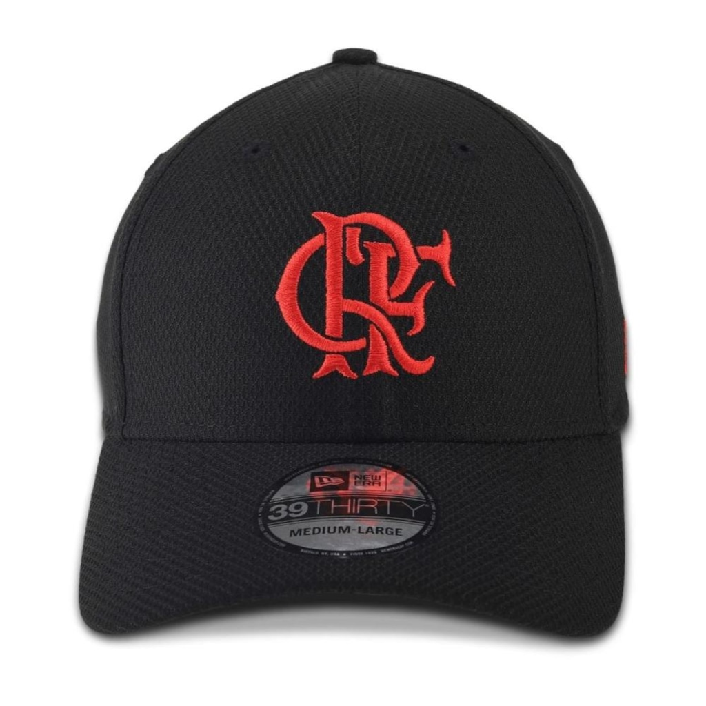 Imagem 3 do produto Boné Unissex do Flamengo New Era 39THIRTY Aba Curva