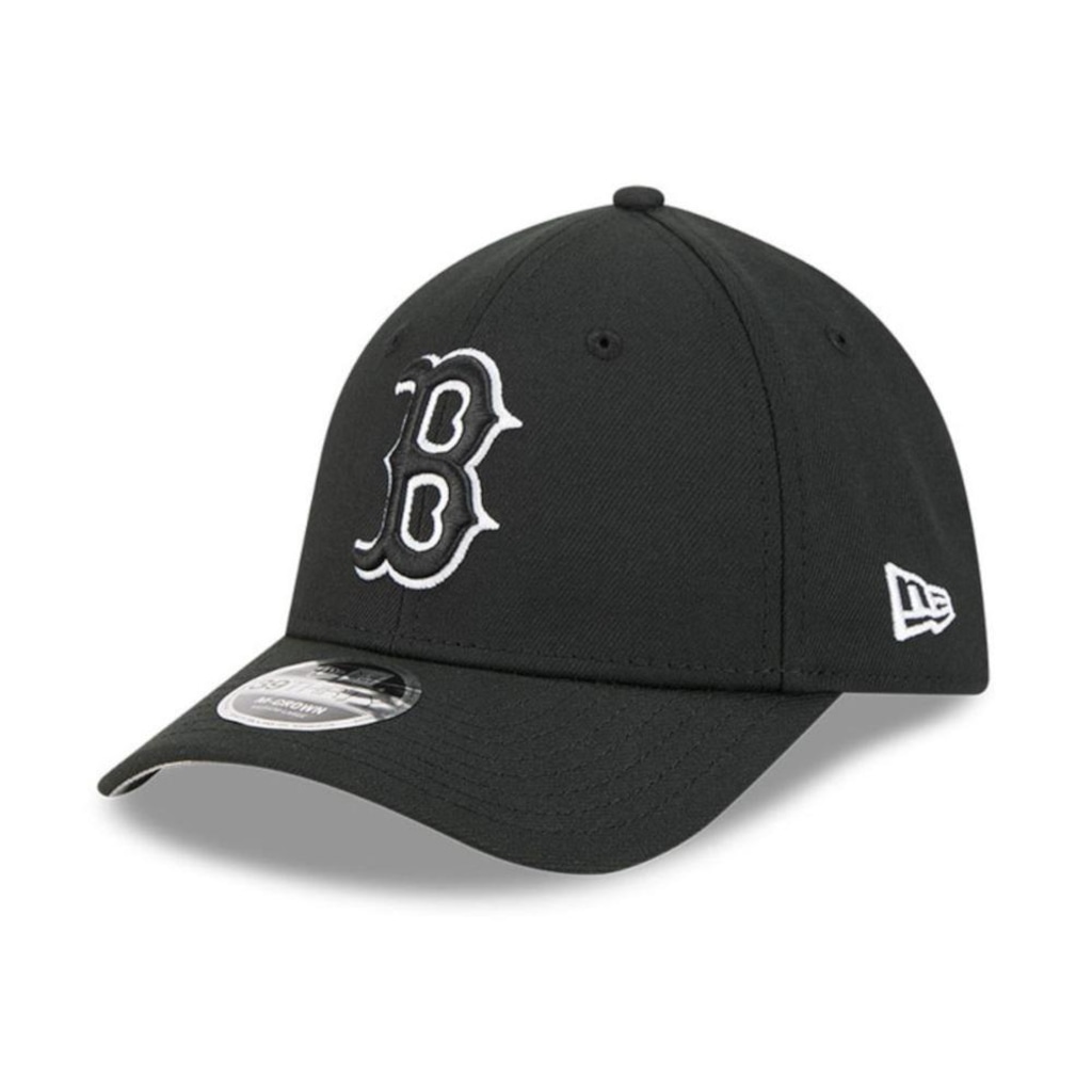 Boné Unissex New Era 39THIRTY M-Crown Boston Red Sox MLB Aba Curva