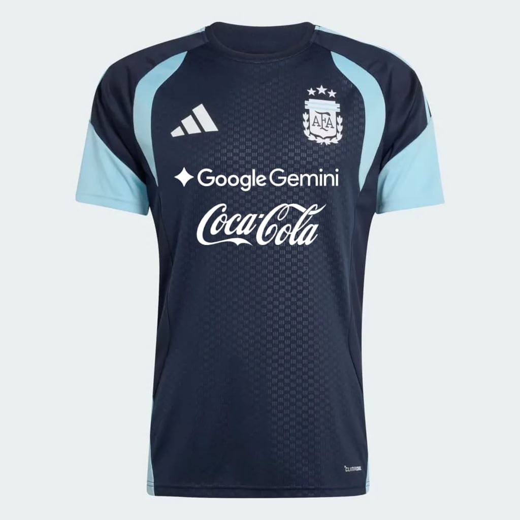 Camisa Argentina Treino adidas 2026 com Patrocínio - Masculina
