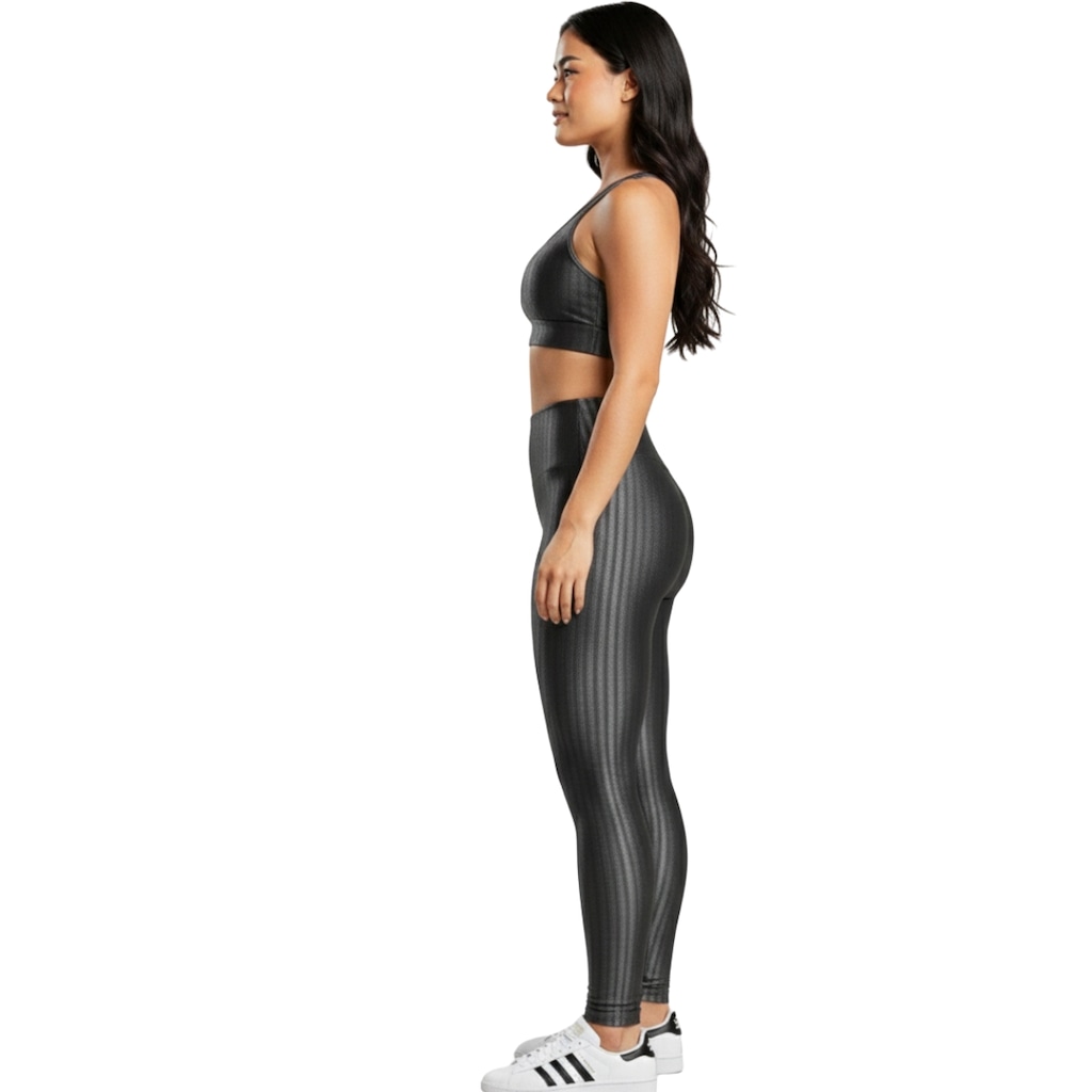 Imagem 2 do produto Conjunto Fitness Top e Calça New Zig 3D Vekyo
