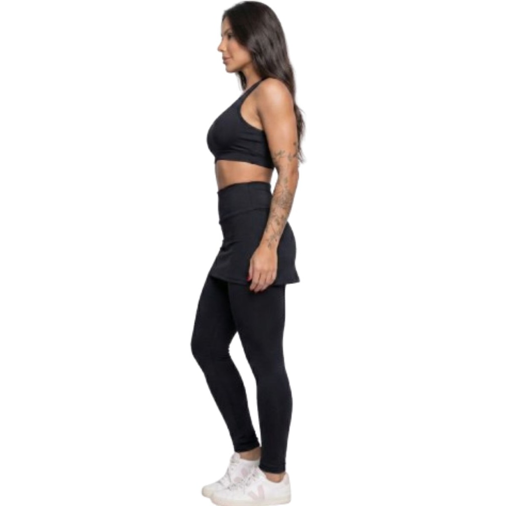 Imagem 2 do produto Calça Legging com Saia Vekyo