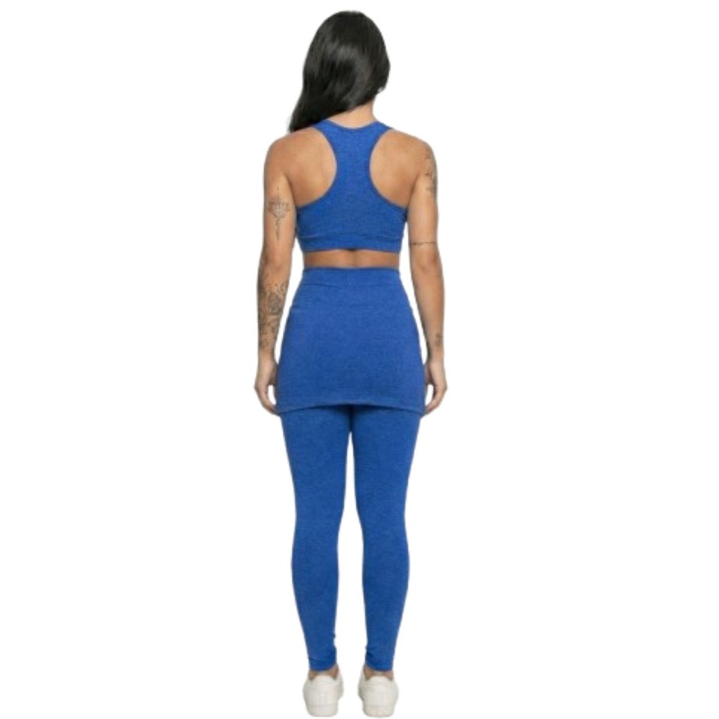 Imagem 3 do produto Calça Legging com Saia Vekyo