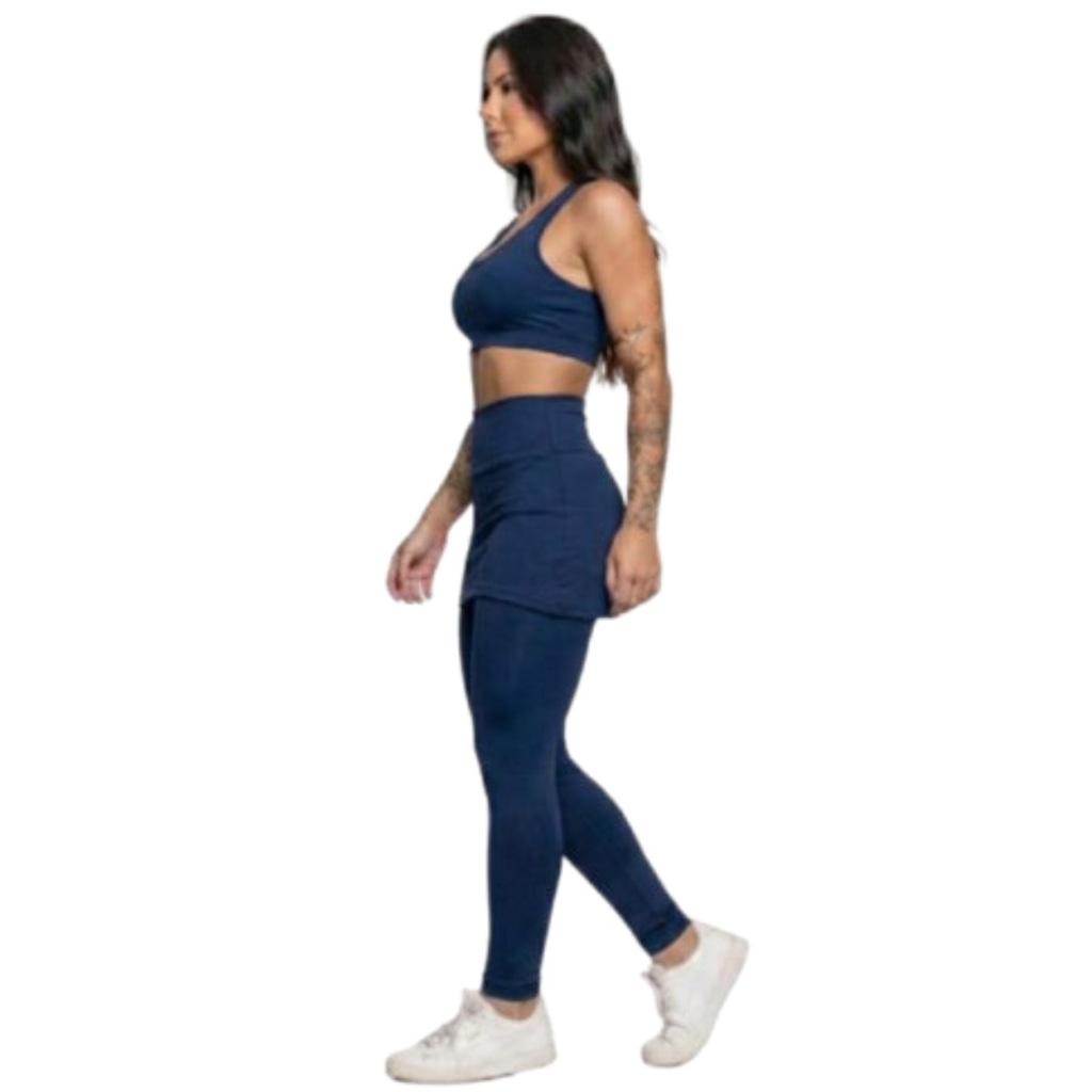 Imagem 2 do produto Calça Legging com Saia Vekyo