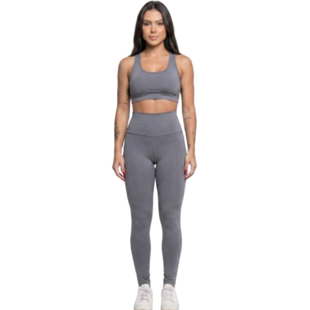 Calça Legging Vekyo cós Alto Lisa Feminina