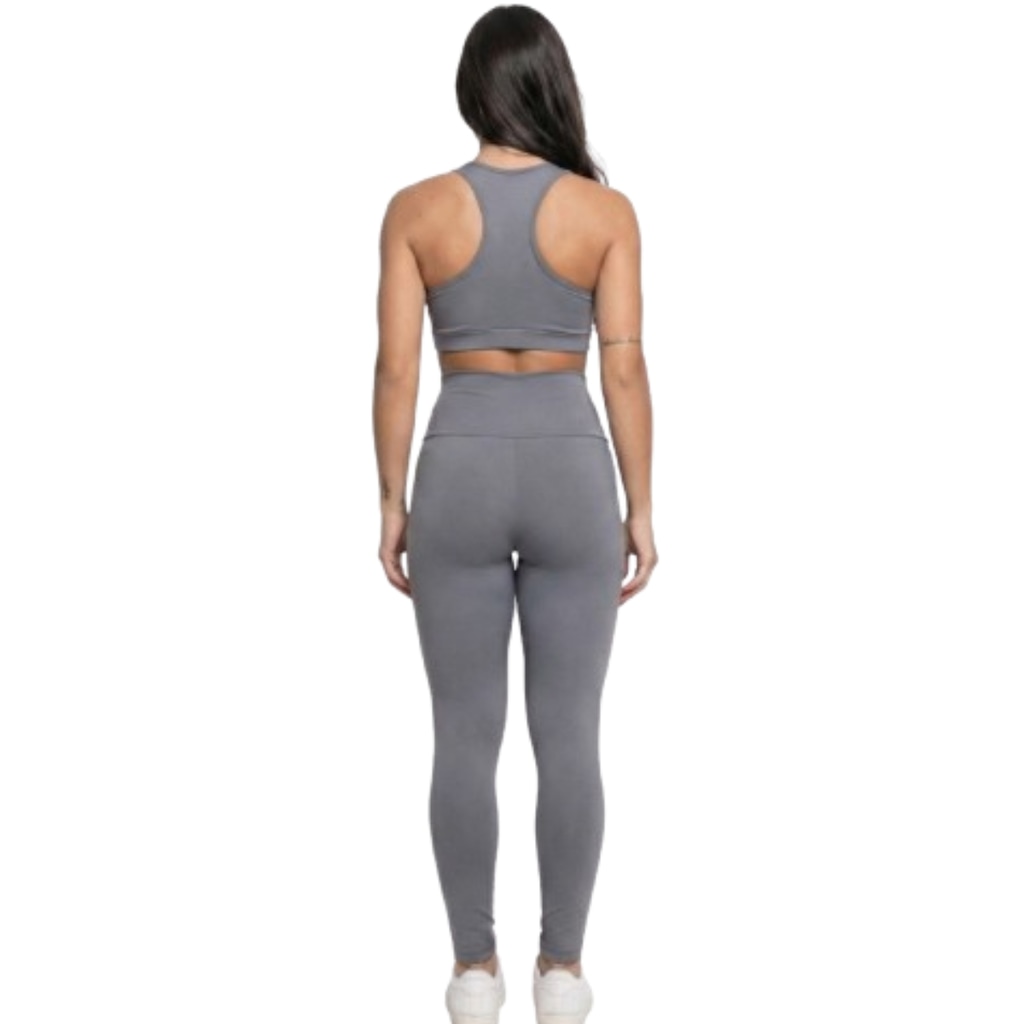 Imagem 3 do produto Calça Legging Vekyo cós Alto Lisa Feminina