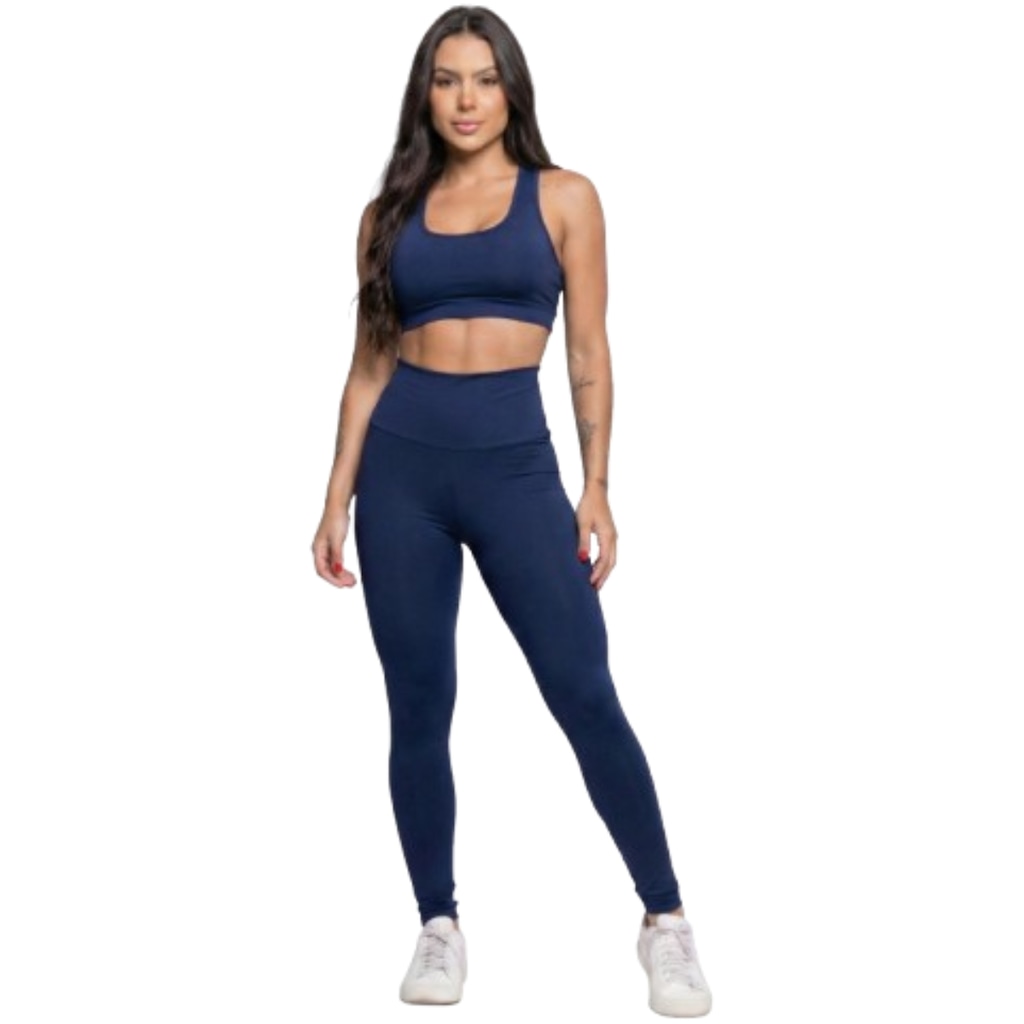 Calça Legging Vekyo cós Alto Lisa Feminina