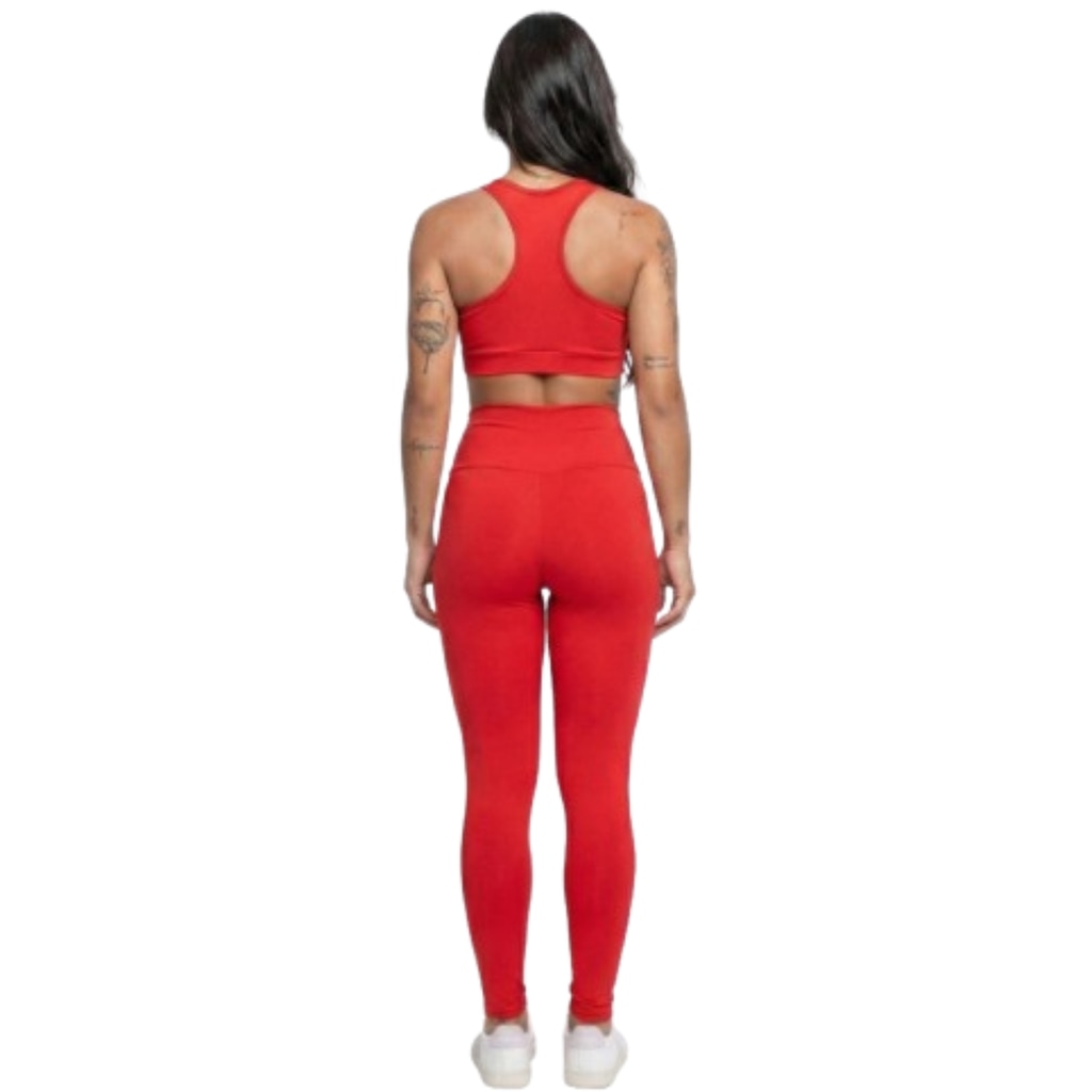 Imagem 3 do produto Calça Legging Vekyo cós Alto Lisa Feminina