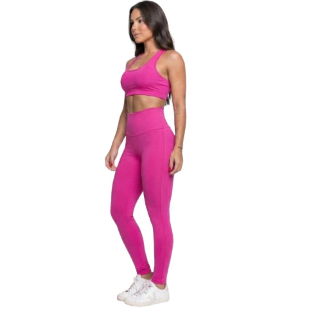 Imagem 2 do produto Calça Legging Vekyo cós Alto Lisa Feminina