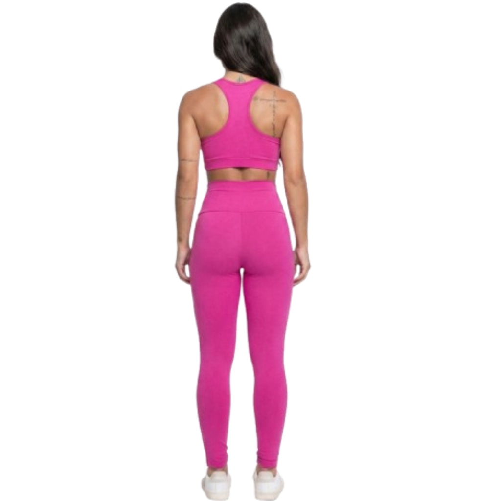 Imagem 3 do produto Calça Legging Vekyo cós Alto Lisa Feminina