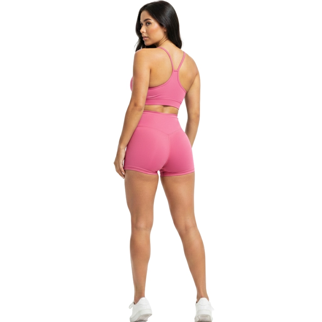 Imagem 3 do produto Conjunto Top Alça Fina sem Bojo e Short Suplex Vekyo Feminino