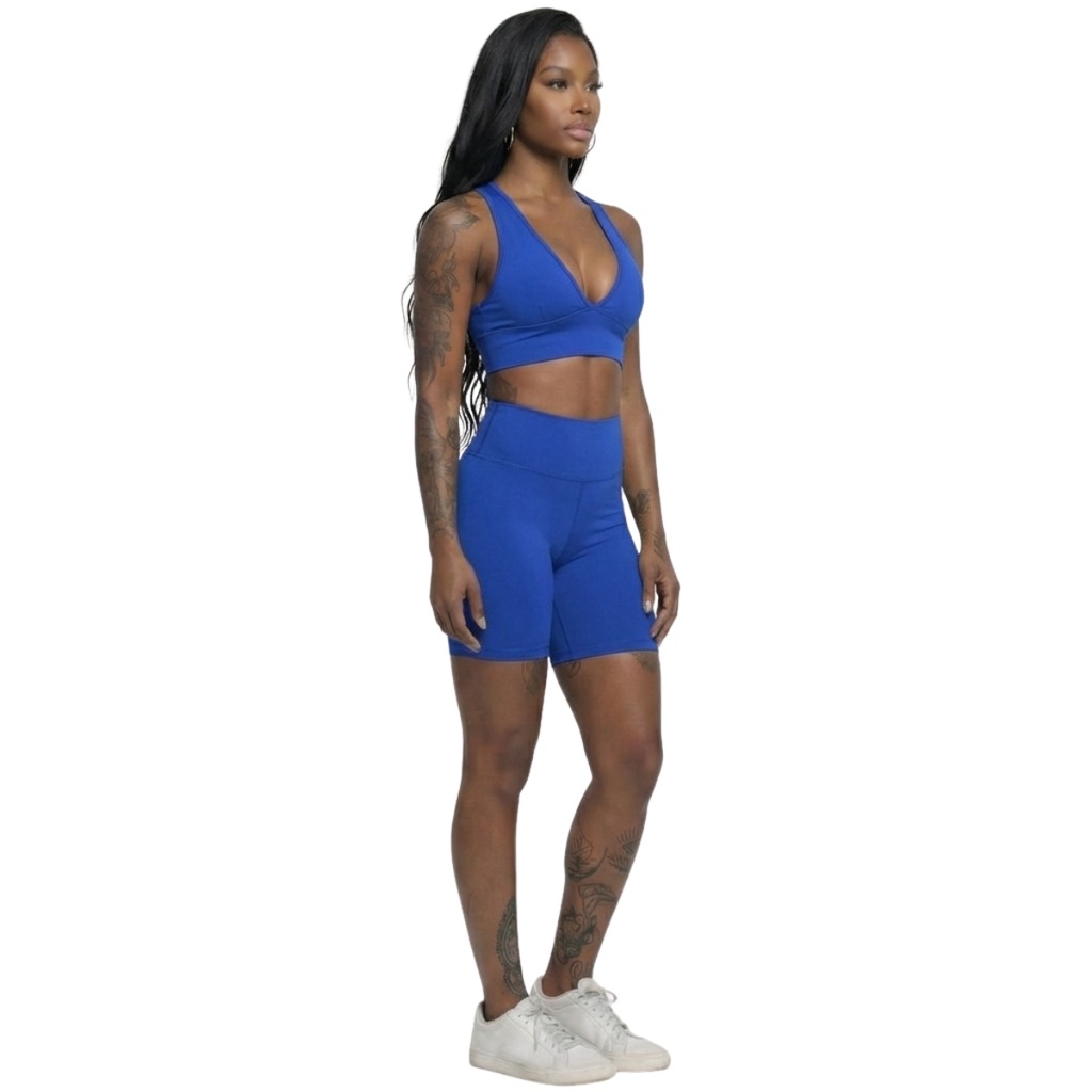 Imagem 2 do produto Conjunto Top com Bojo e Bermudinha Vekyo Feminino