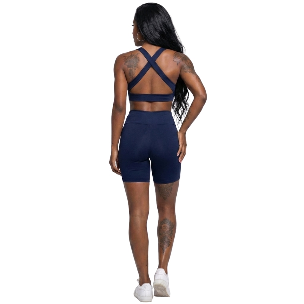 Imagem 3 do produto Conjunto Top com Bojo e Bermudinha Vekyo Feminino