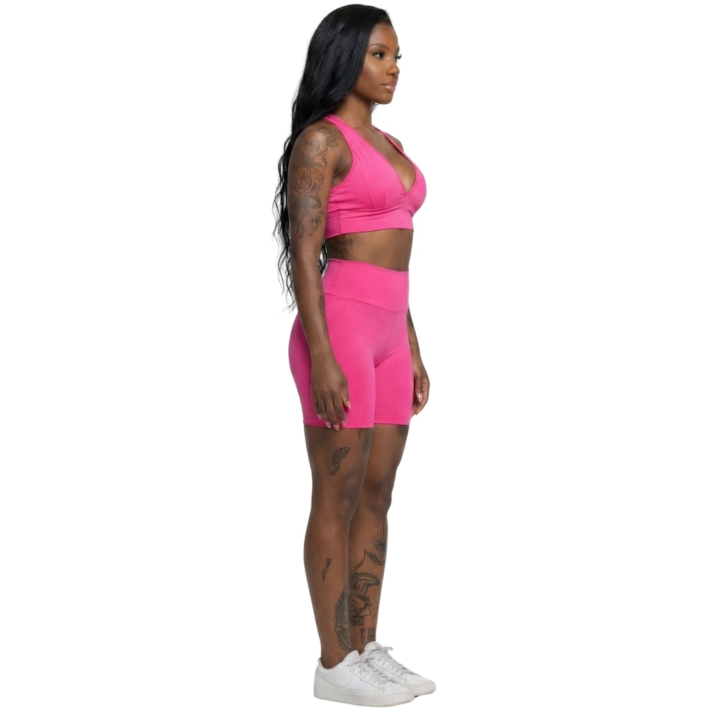 Imagem 2 do produto Conjunto Top com Bojo e Bermudinha Vekyo Feminino