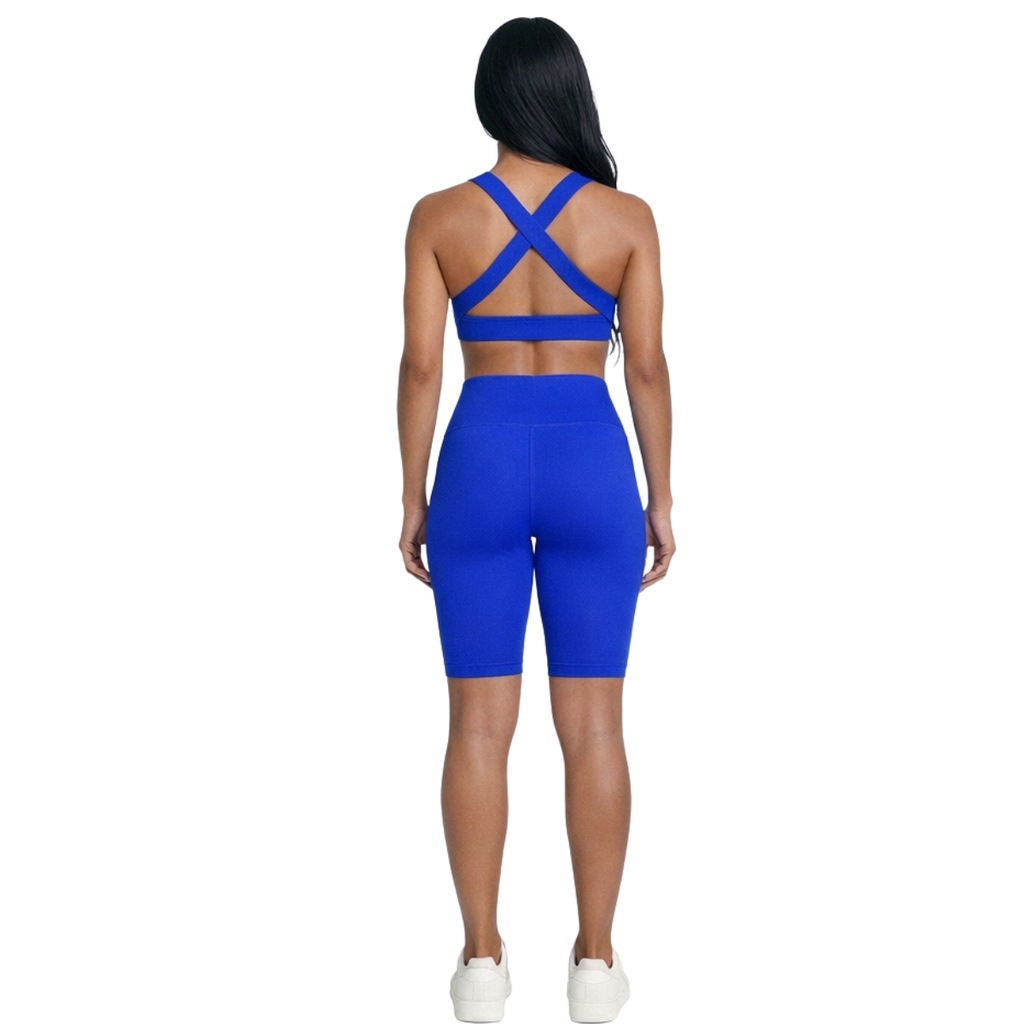 Imagem 3 do produto Conjunto Top Bojo e Bermuda Ciclista Vekyo Feminino