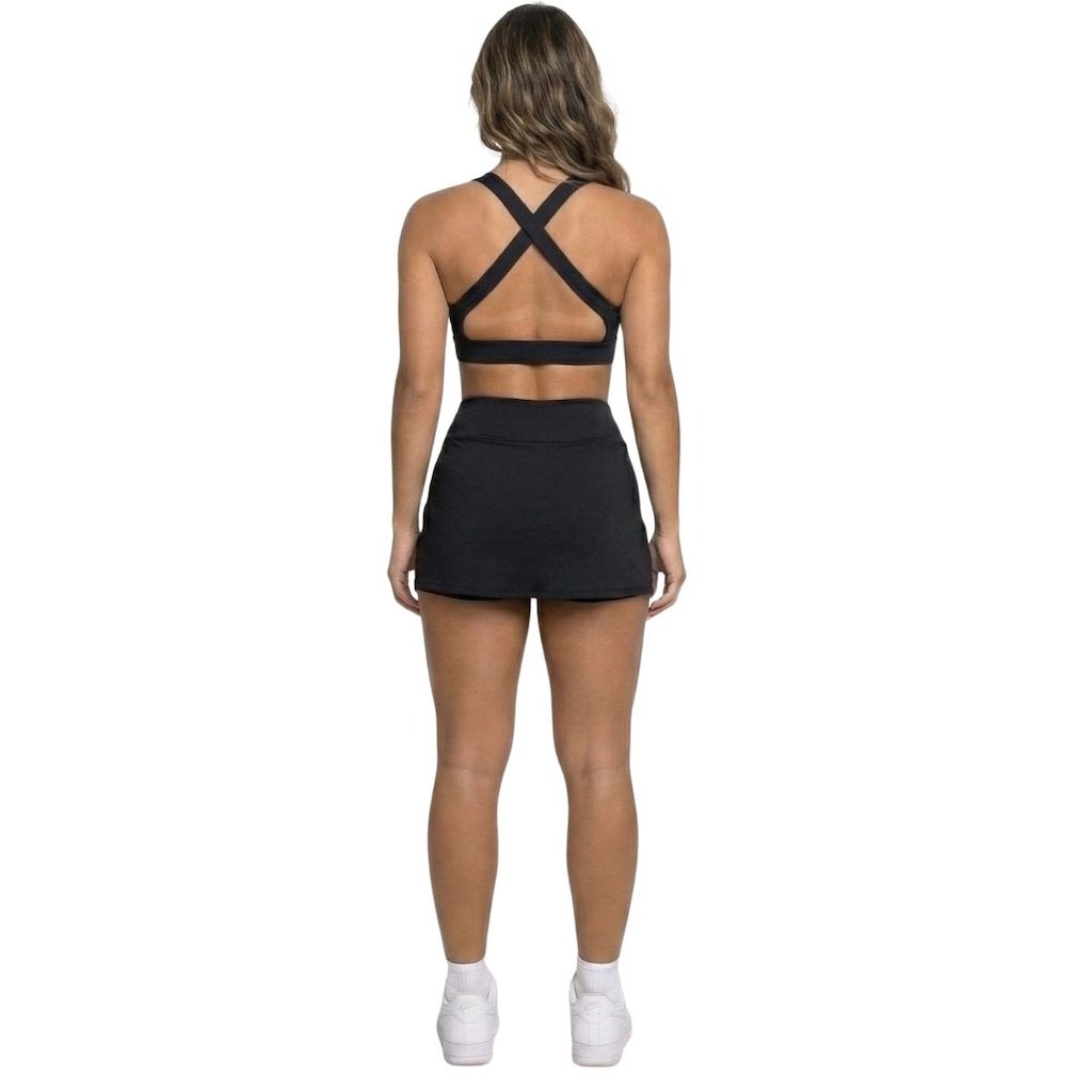 Imagem 3 do produto Conjunto Top Bojo e Short Saia Vekyo Feminino