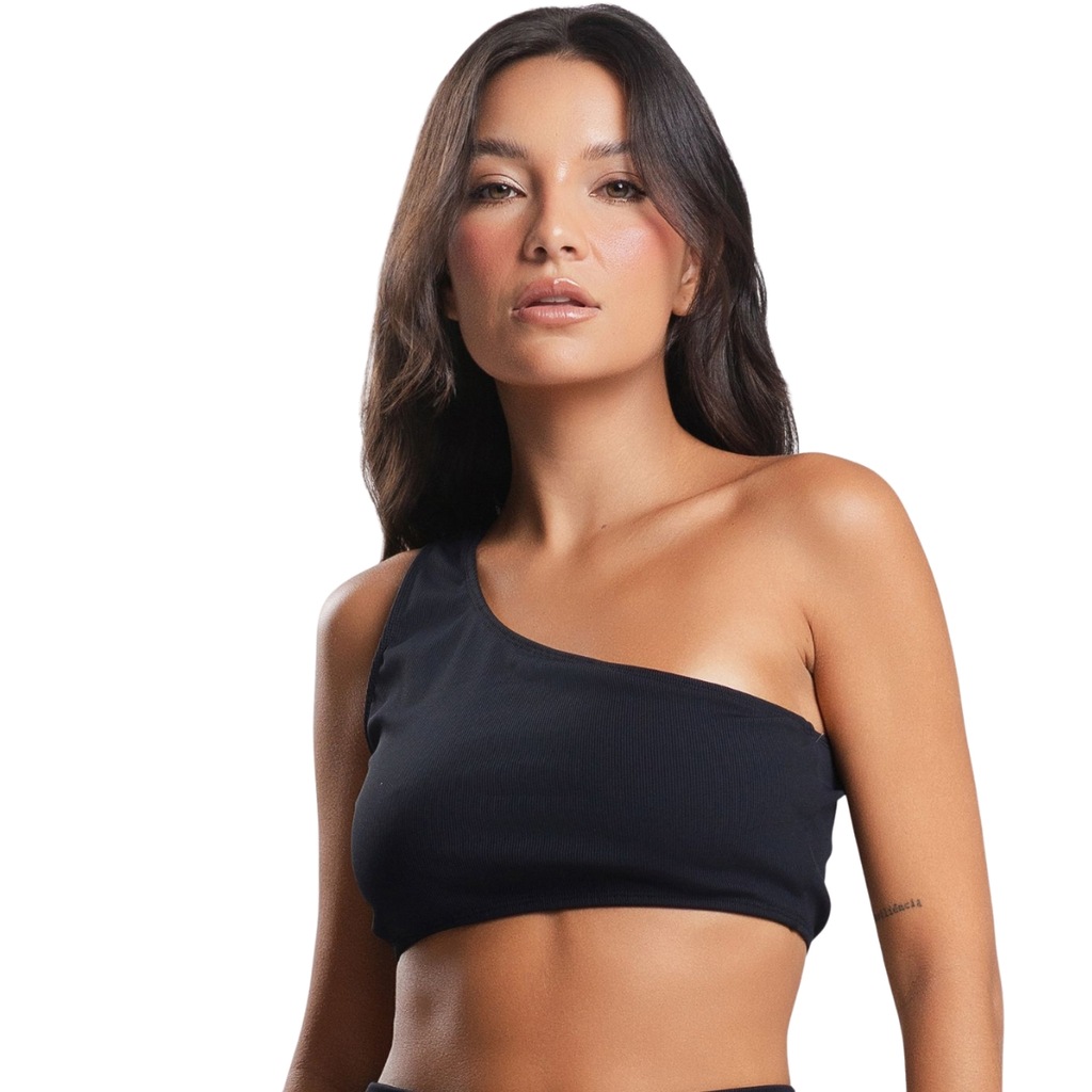 Top Fitness Canelado Vekyo Feminino