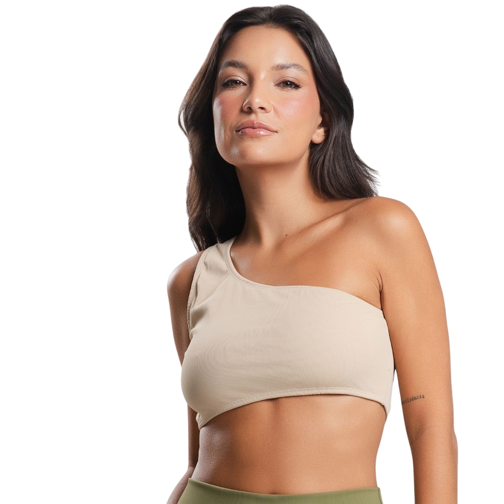 Top Fitness Canelado Vekyo Feminino