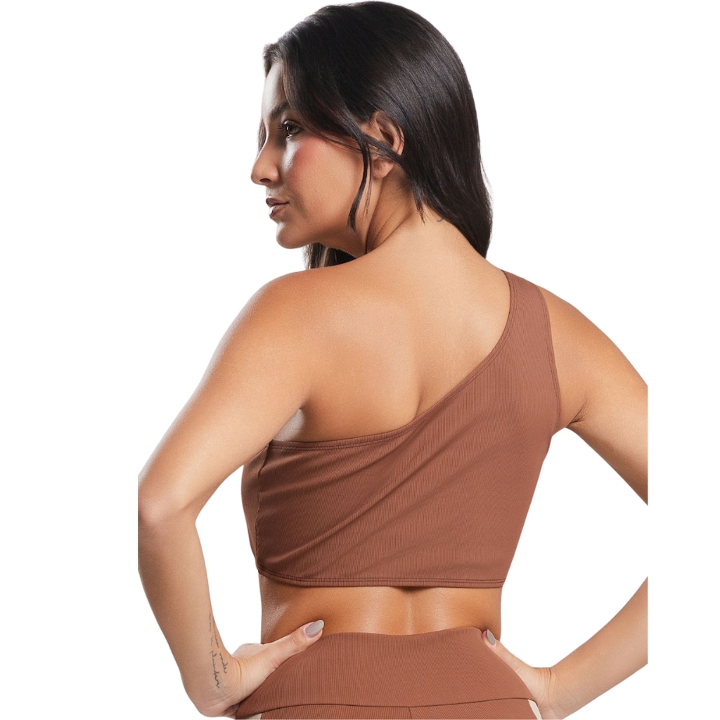 Imagem 2 do produto Top Fitness Canelado Vekyo Feminino