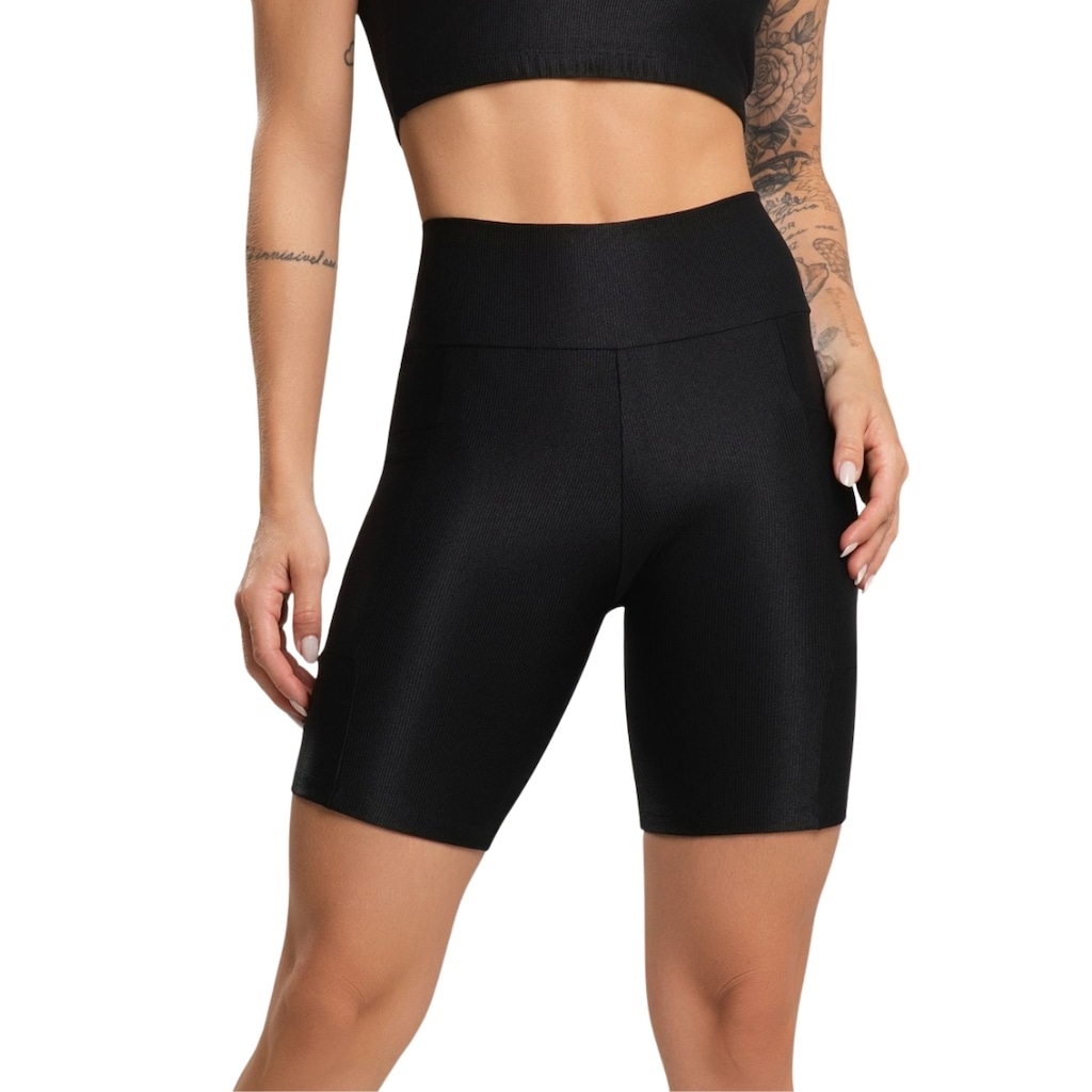 Bermuda Fitness Esmeralda Vekyo Feminina