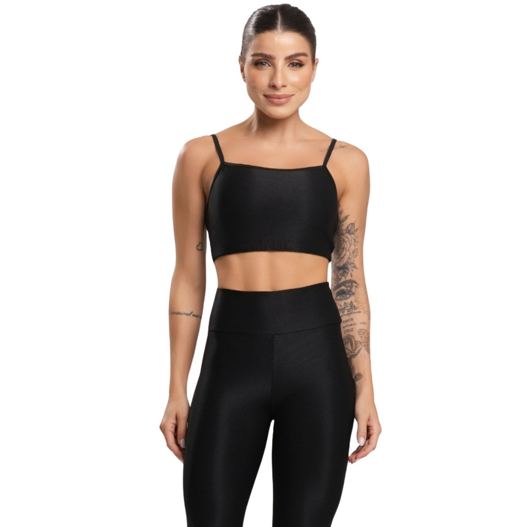 Top Fitness Esmeralda Vekyo Feminino