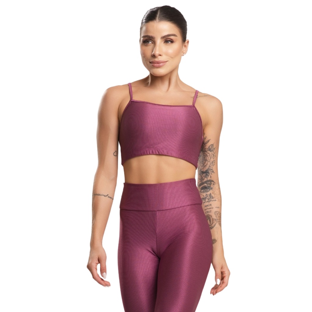 Top Fitness Esmeralda Vekyo Feminino