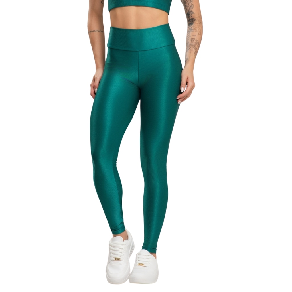 Calça Legging Vekyo Fitness Esmeralda Feminina