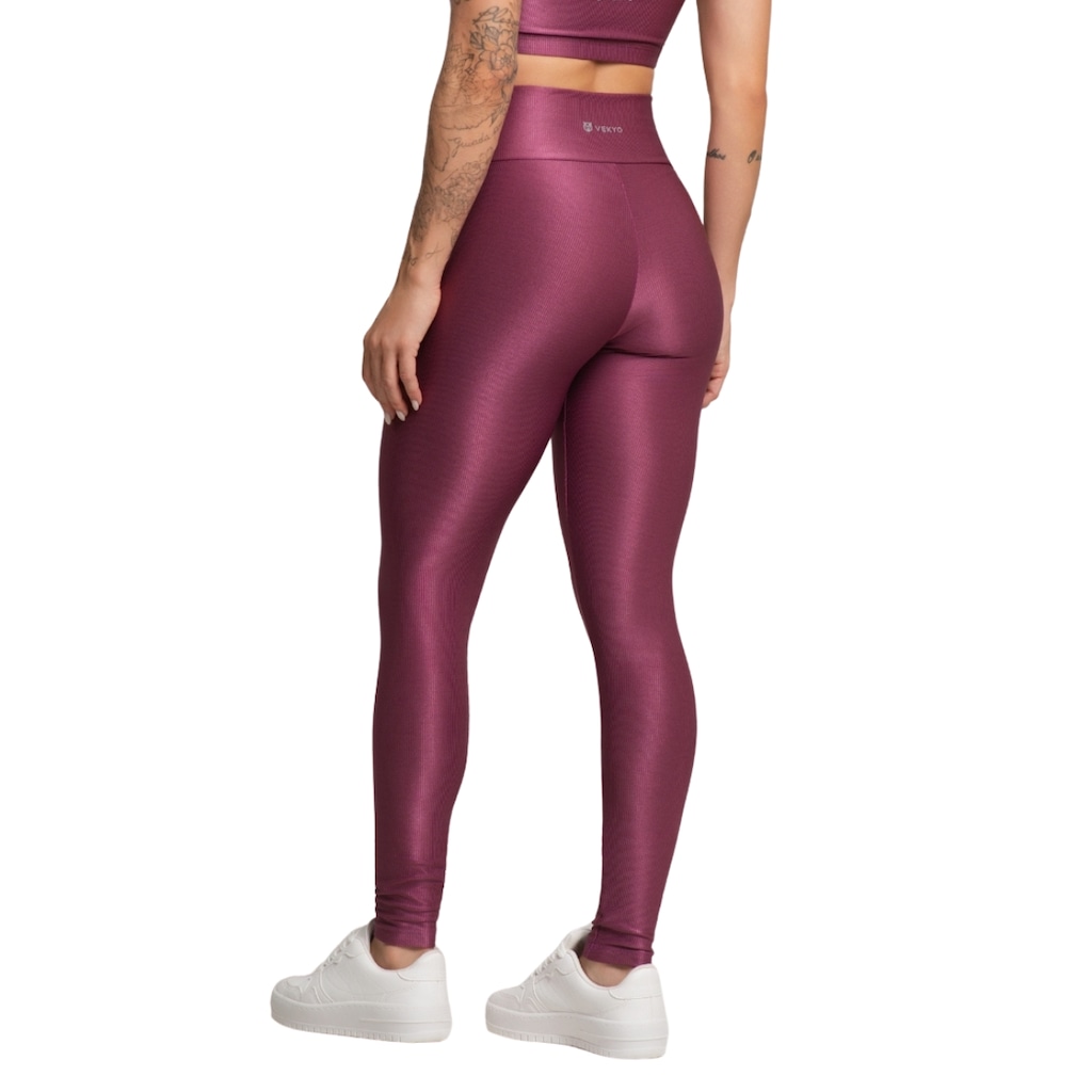 Imagem 3 do produto Calça Legging Vekyo Fitness Esmeralda Feminina