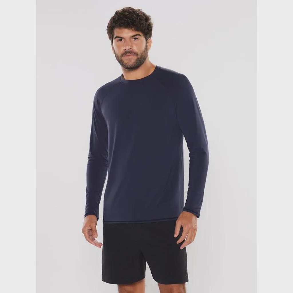 Camiseta Body for sure Manga Longa U.V - Masculina