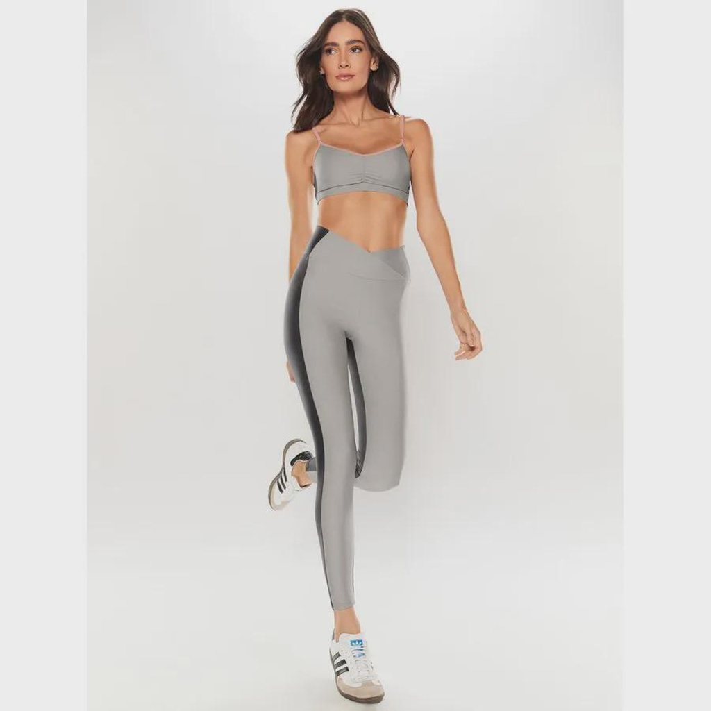 Calça Legging Body for sure Stone - Feminina