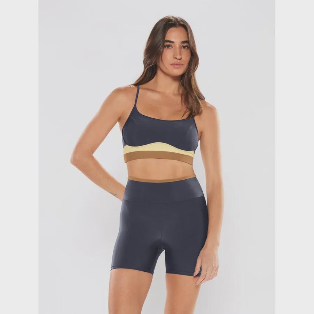 Top Alça Reta Body for sure New Navy - Feminino