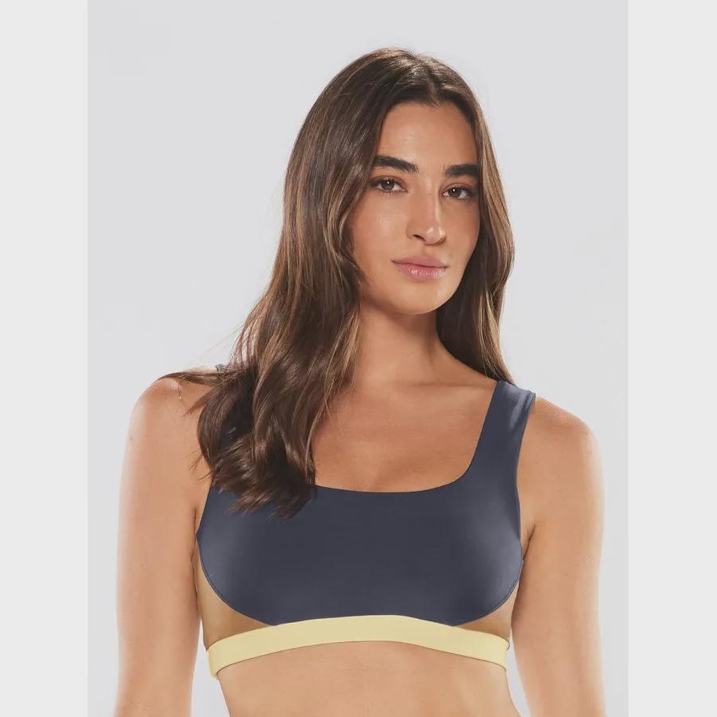 Imagem 3 do produto Top Alça Cruzada Body for sure New Navy - Feminino